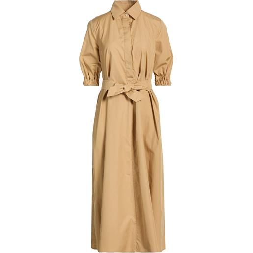 MAX MARA - vestito chemisier - cammello