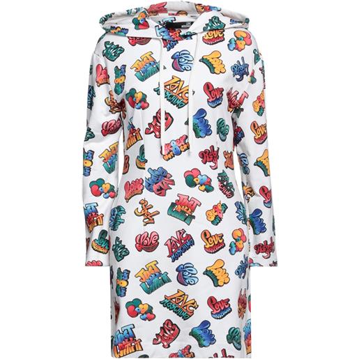 LOVE MOSCHINO - vestito corto - bianco
