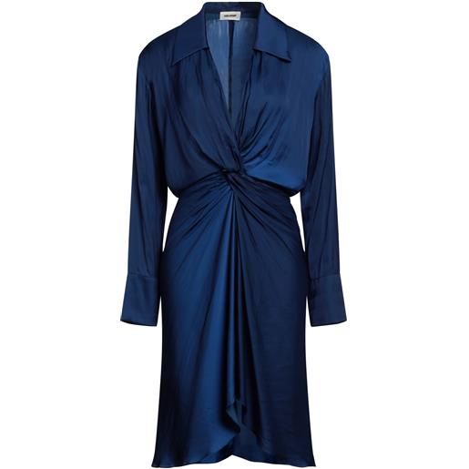 ZADIG&VOLTAIRE - vestito chemisier - blu