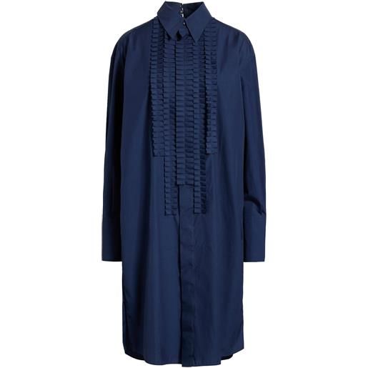MARNI - vestito chemisier - blu navy