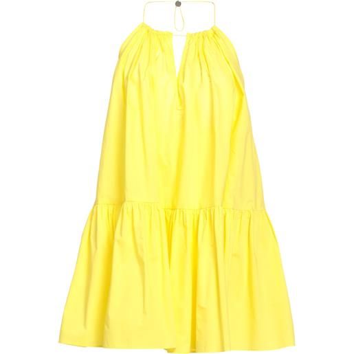 PATRIZIA PEPE - vestito corto - giallo