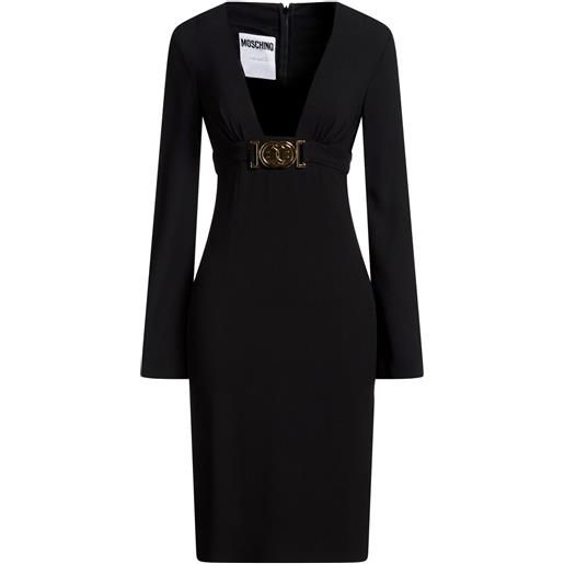 MOSCHINO - vestito midi - nero