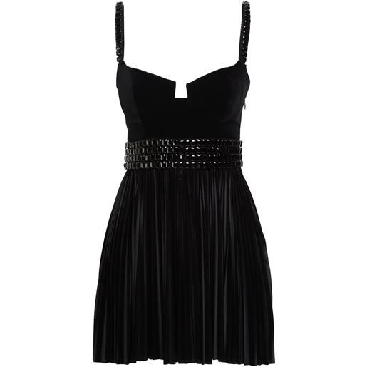 ELISABETTA FRANCHI - vestito corto - nero