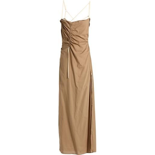 JACQUEMUS - vestito da cerimonia - khaki