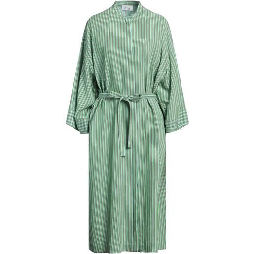 NIŪ - vestito chemisier - verde
