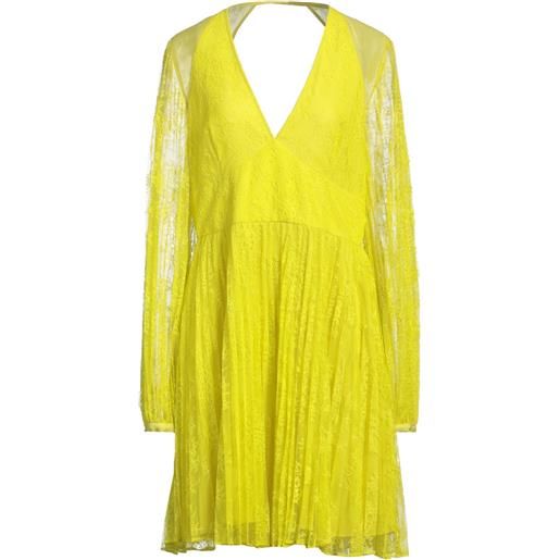 TWINSET - vestito corto - verde lime