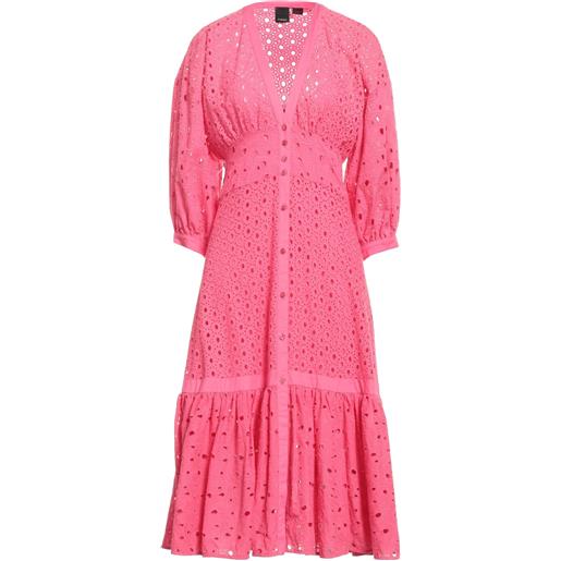 PINKO - vestito chemisier - fucsia