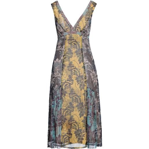 VERSACE JEANS COUTURE - vestito estivo - giallo ocra