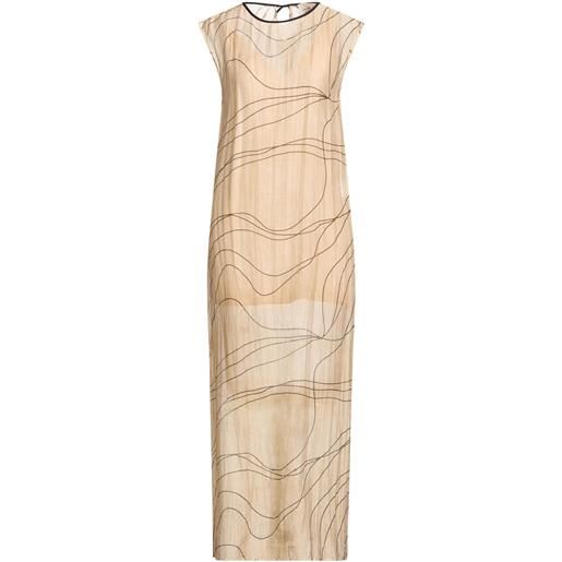 ALYSI - vestito estivo - beige