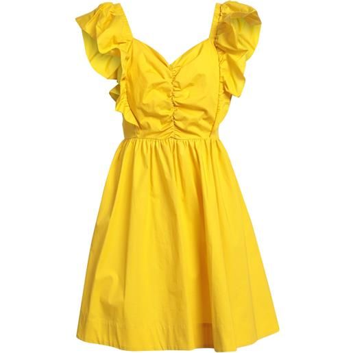 TWINSET - vestito corto - giallo