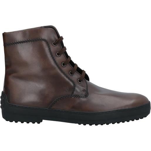 TOD'S - stivaletti - cioccolato