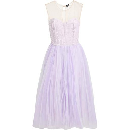 ELISABETTA FRANCHI - vestito da cerimonia - lilla
