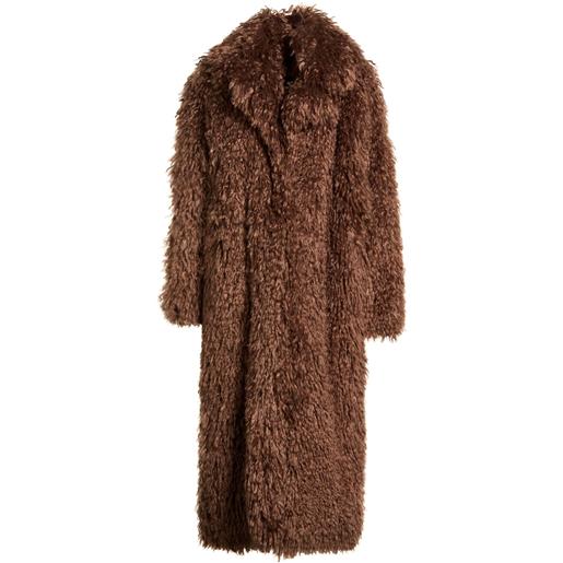 ANIYE BY - shearling e teddy - marrone