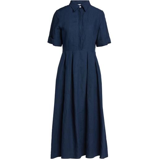ELEVENTY - vestito chemisier - blu navy