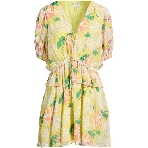 TED BAKER - vestito corto - giallo