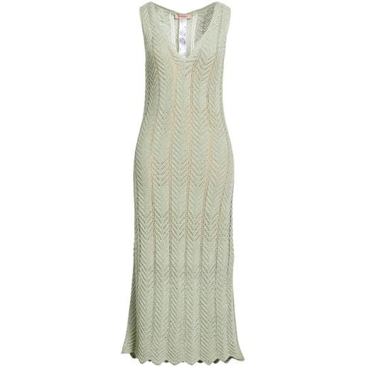 TWINSET - vestito estivo - verde chiaro