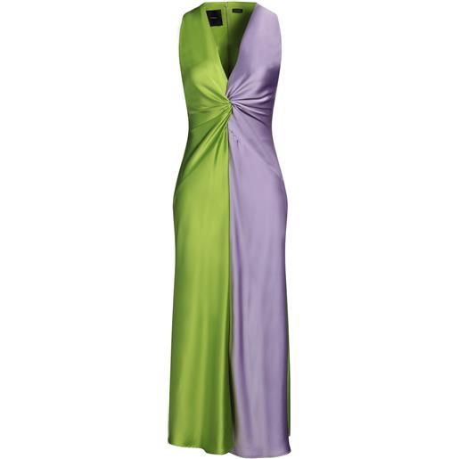 PINKO - vestito estivo - verde lime