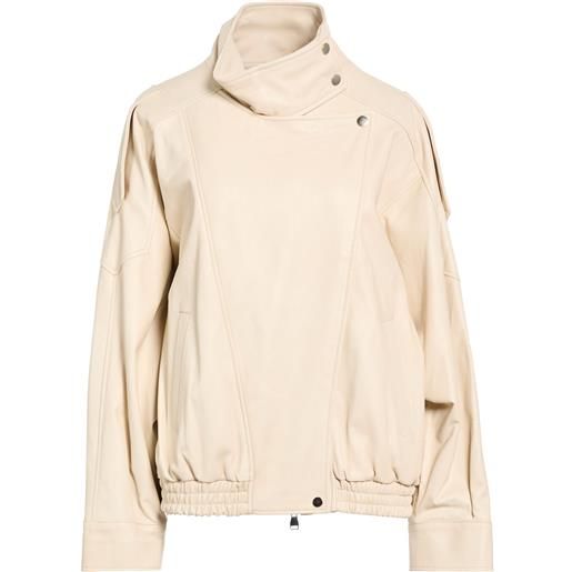 IMPERIAL - giacca biker - panna