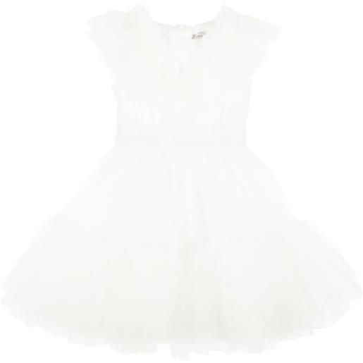 MONNALISA - vestito - bianco