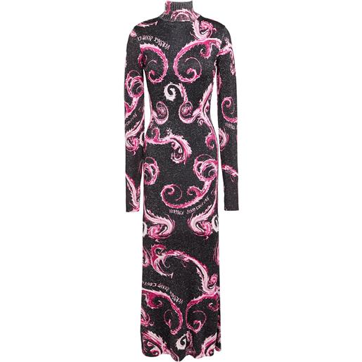 VERSACE JEANS COUTURE - vestito lungo - nero