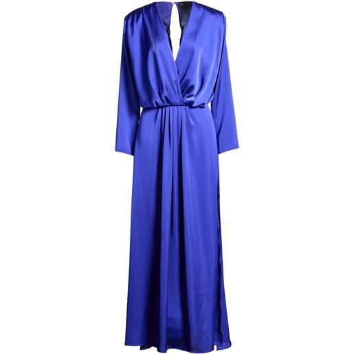 SIMONA CORSELLINI - vestito da cerimonia - blu china