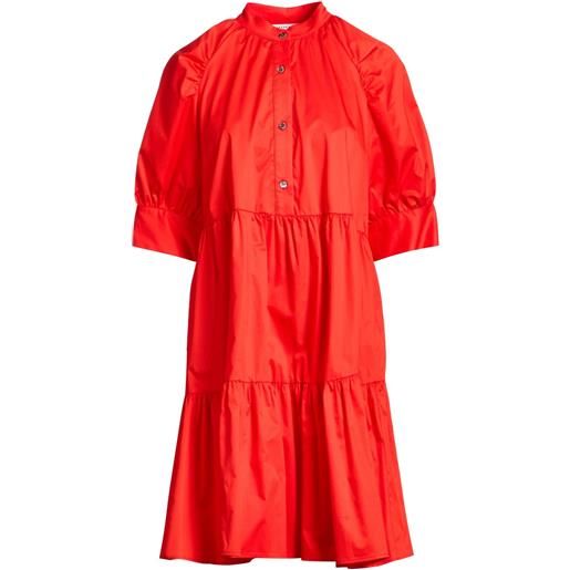 SHIRTAPORTER - vestito chemisier - rosso