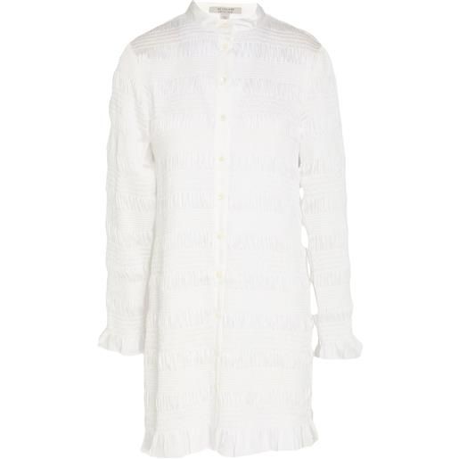 ALLSAINTS - vestito chemisier - bianco