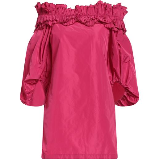 SUOLI - vestito corto - fucsia