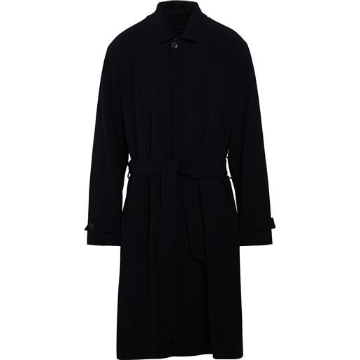 GIORGIO ARMANI - soprabito - blu notte