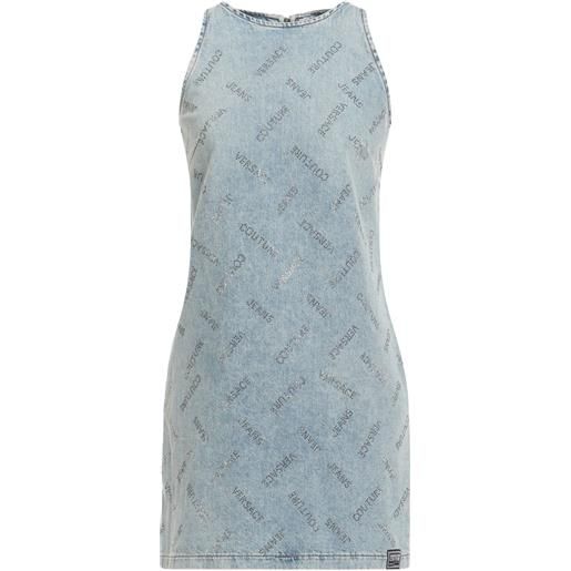 VERSACE JEANS COUTURE - vestito corto - blu
