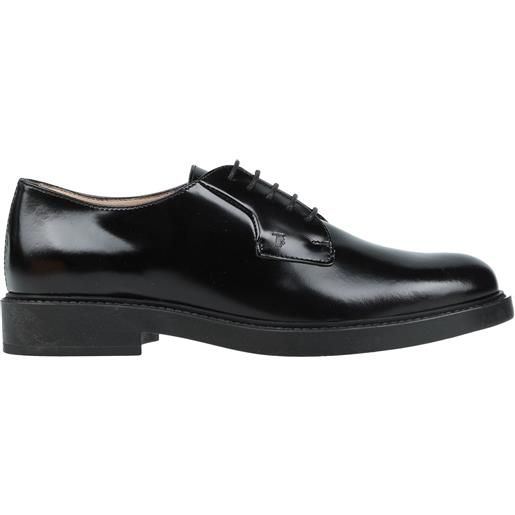 TOD'S - stringate - nero