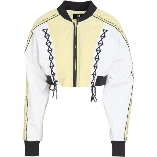 CONVERSE - bomber - giallo pastello