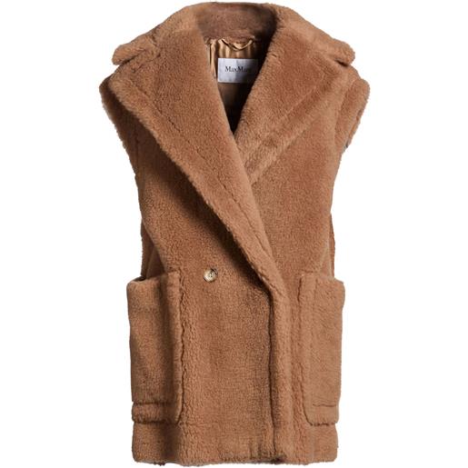 MAX MARA - shearling e teddy - cammello