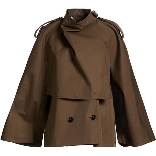 BURBERRY - cappa - verde militare