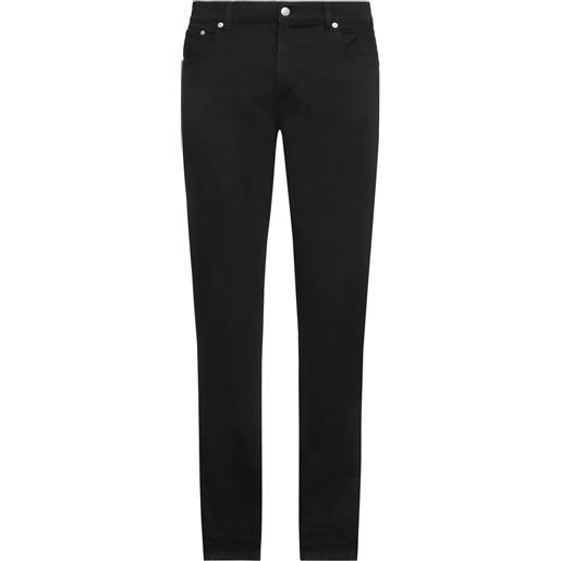 MCQUEEN - jeans straight - nero