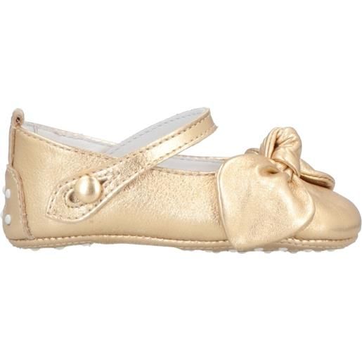 TOD'S - scarpe neonato - oro