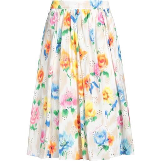 BOUTIQUE MOSCHINO - gonna midi - off white