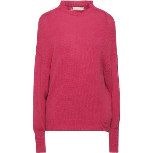 N.O.W. ANDREA ROSATI CASHMERE - dolcevita - fucsia