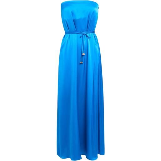 OTTOD'AME - vestito estivo - blu china