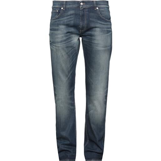 MCQUEEN - jeans straight - blu