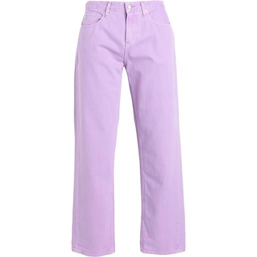 CALVIN KLEIN JEANS - jeans straight - rosa