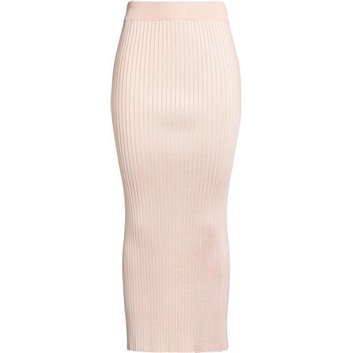 JIL SANDER - gonna lunga - rosa chiaro
