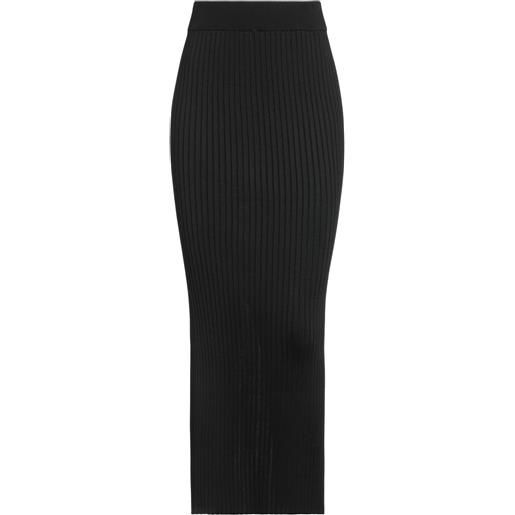 JIL SANDER - gonna lunga - nero