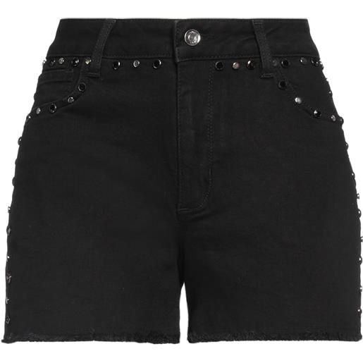 LIU -JO - shorts jeans - nero