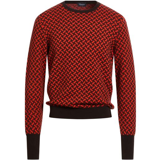DRUMOHR - maglia in cachemire - arancione