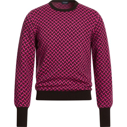DRUMOHR - maglia in cachemire - magenta