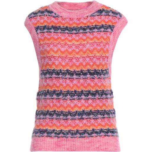ANDERSSON BELL - maglia gilet - rosa