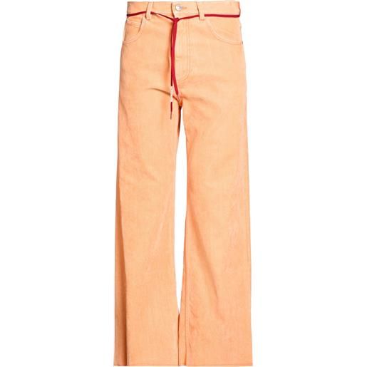 MARNI - jeans straight - arancione