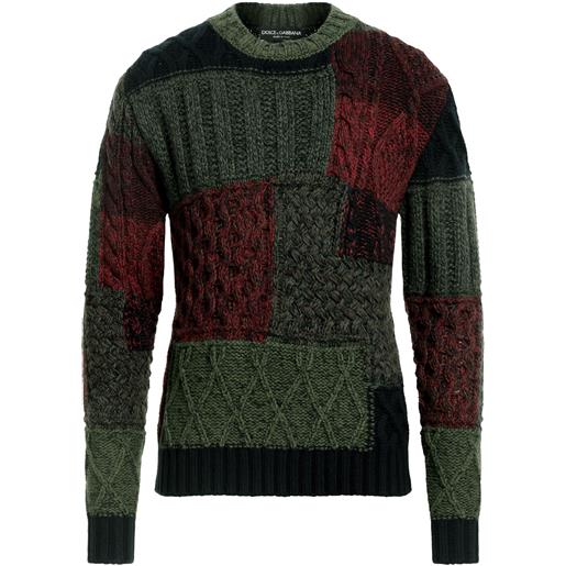 DOLCE&GABBANA - pullover - verde militare
