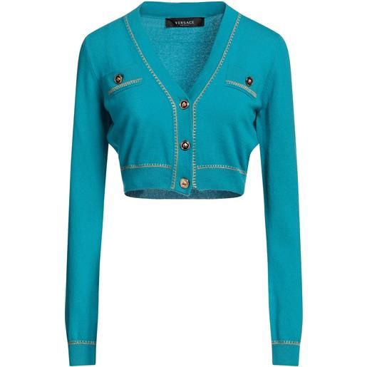 VERSACE - cardigan - azzurro
